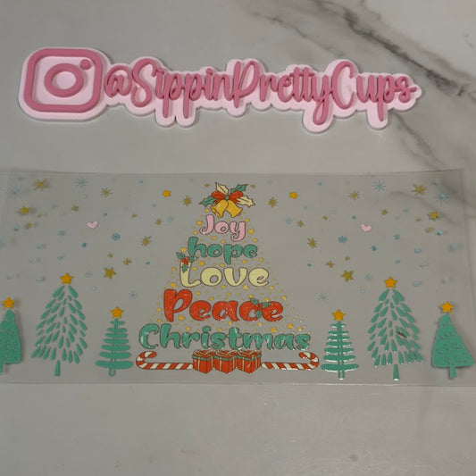 Christmas / Joy Hope Love Peace Christmas