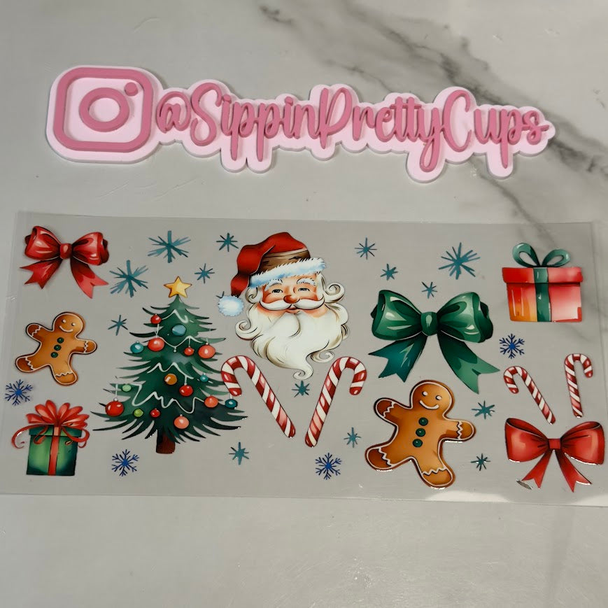 Christmas / Santa candy canes trees gingerbread cookies