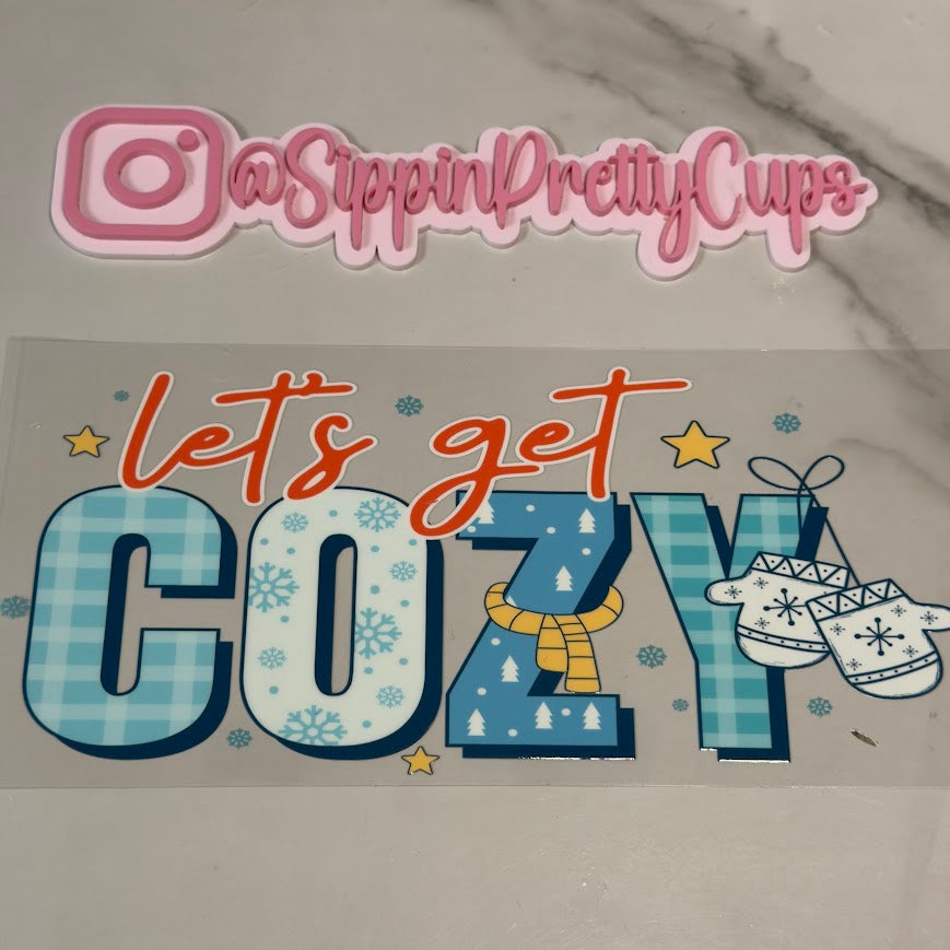 Christmas / Blue Lets Get Cozy