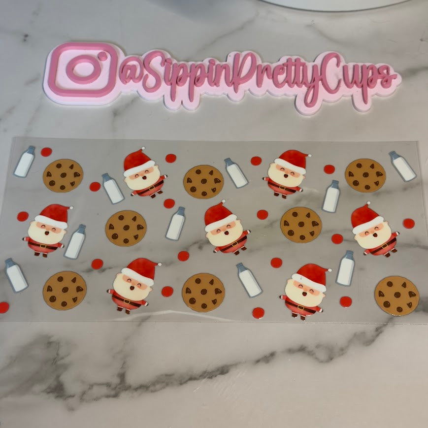 Christmas / Baby Santa Milk and Cookies