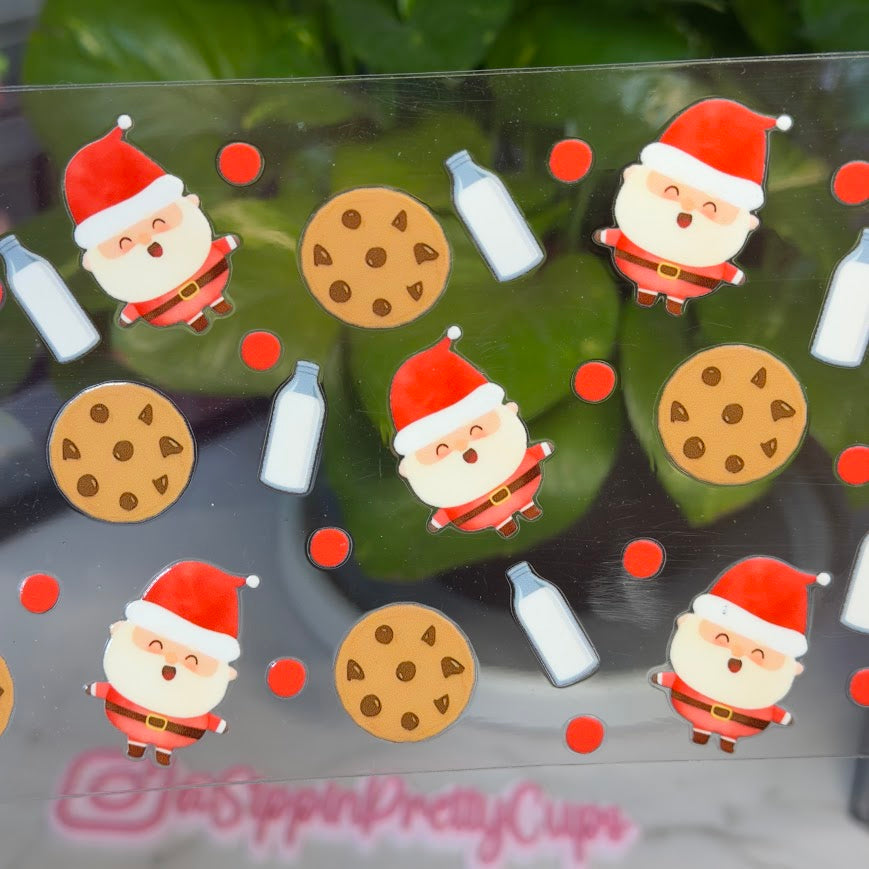 Christmas / Baby Santa Milk and Cookies