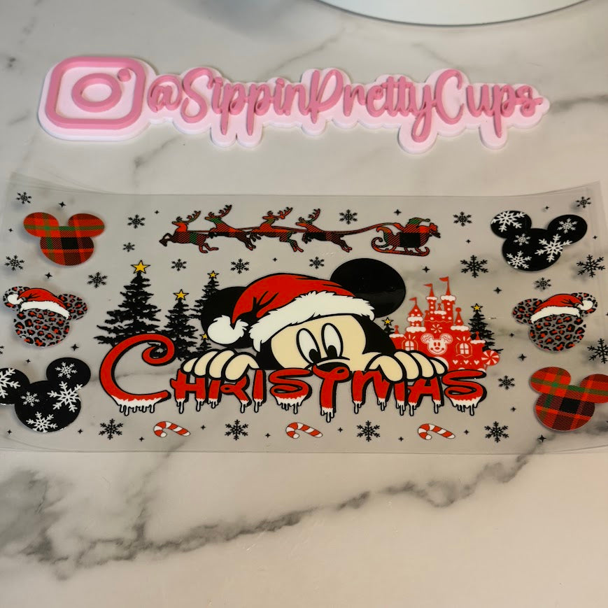 Christmas / Mickey Mouse Christmas Snowflakes