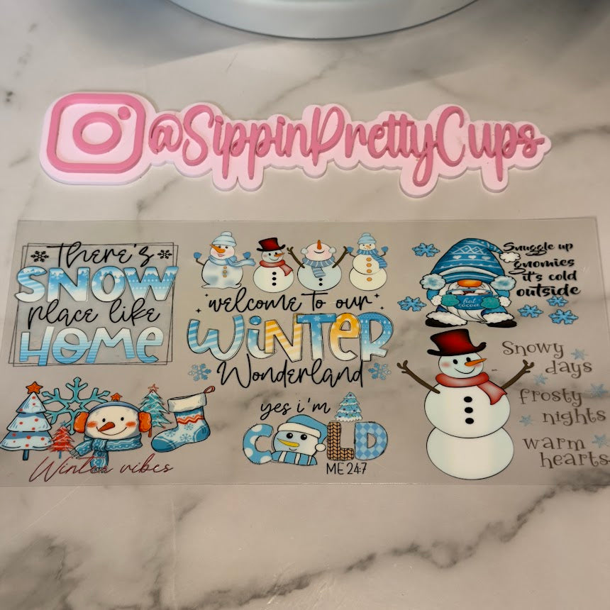Christmas / Welcome to our Winter Wonderland Snowmen