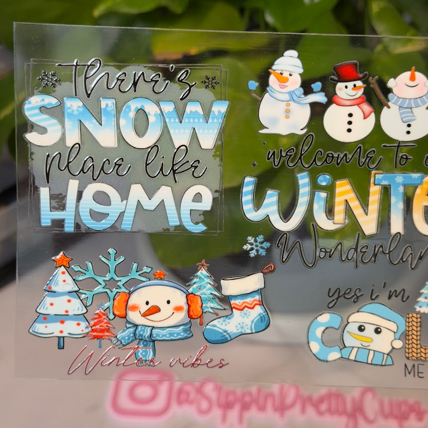 Christmas / Welcome to our Winter Wonderland Snowmen