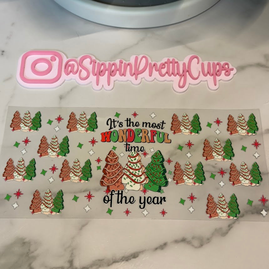 Christmas / Most Wonderful time of Year 3 Trees