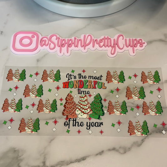 Christmas / Most Wonderful time of Year 3 Trees