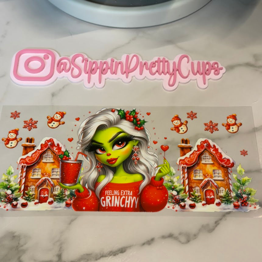 Christmas / Feeling Extra Grinchy Red Grinch Girl