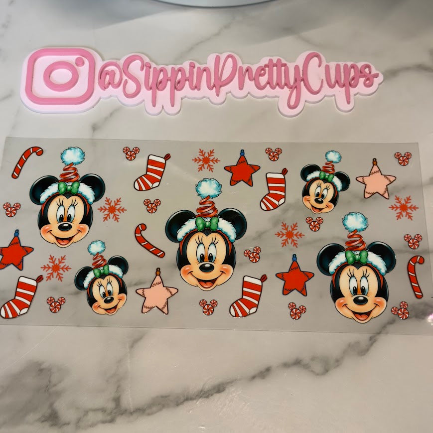 Christmas / Minnie Mouse candy canes and Stuffings