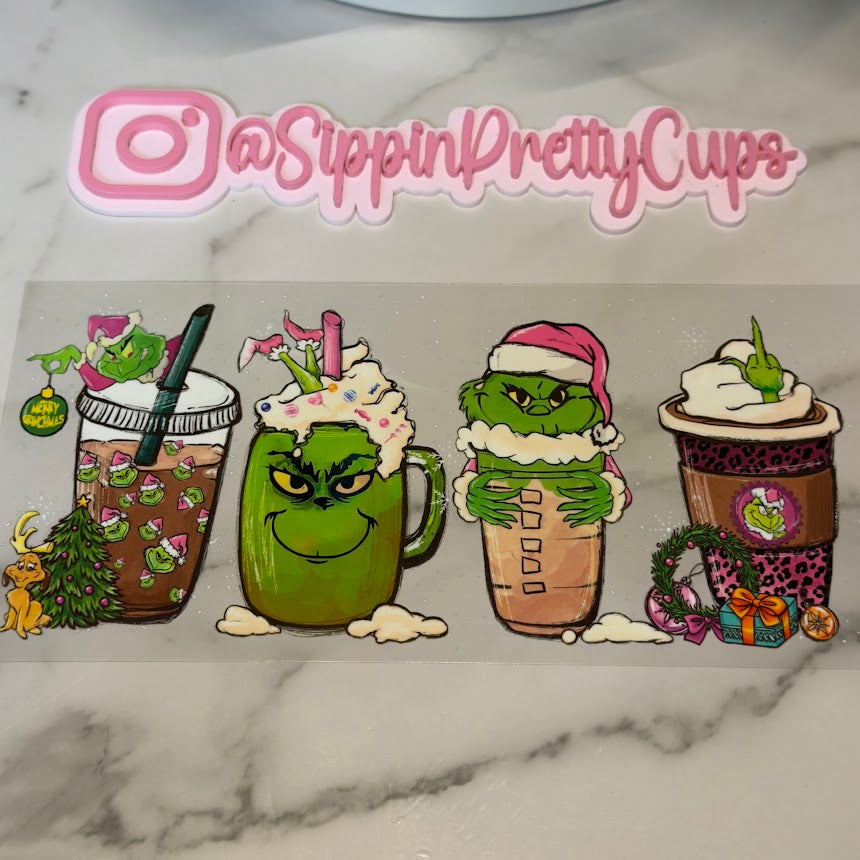 Christmas / Pink Grinch Christmas Drinks