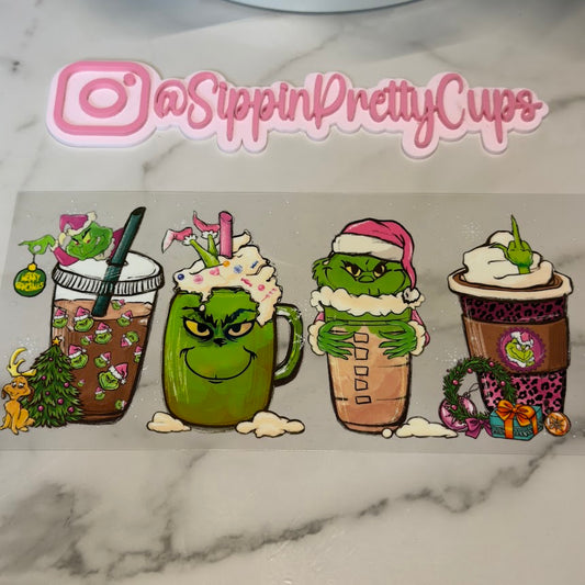 Christmas / Pink Grinch Christmas Drinks