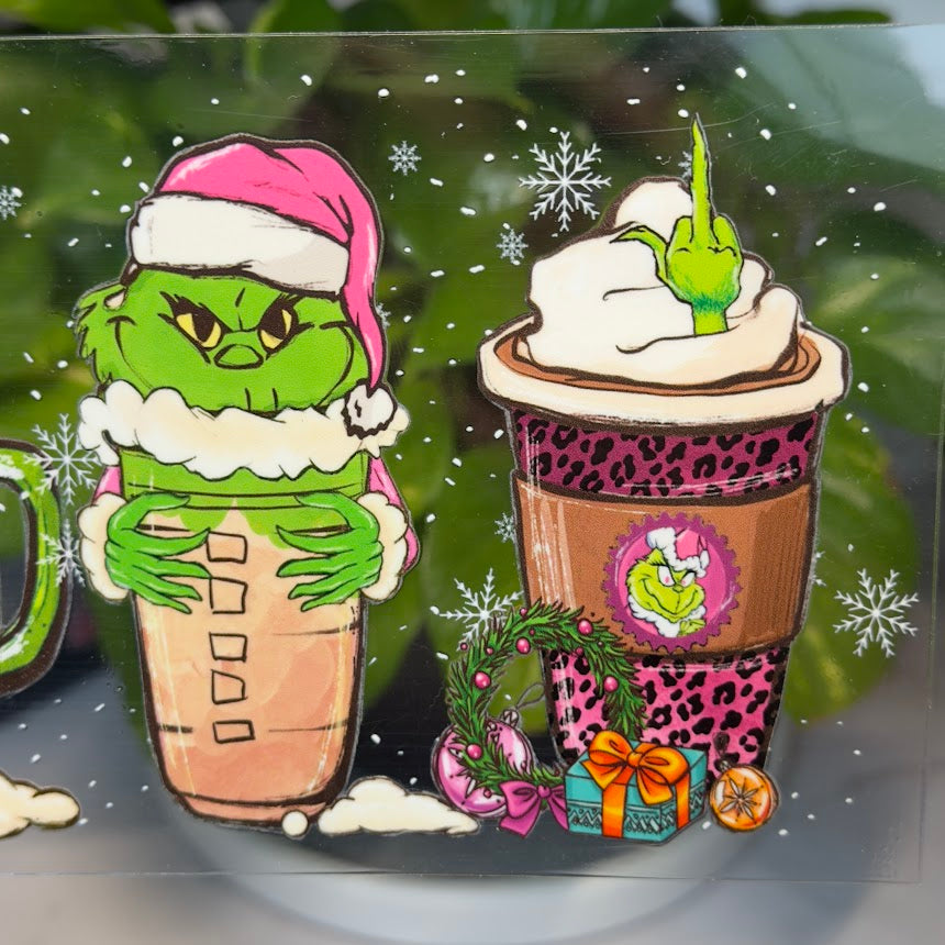 Christmas / Pink Grinch Christmas Drinks