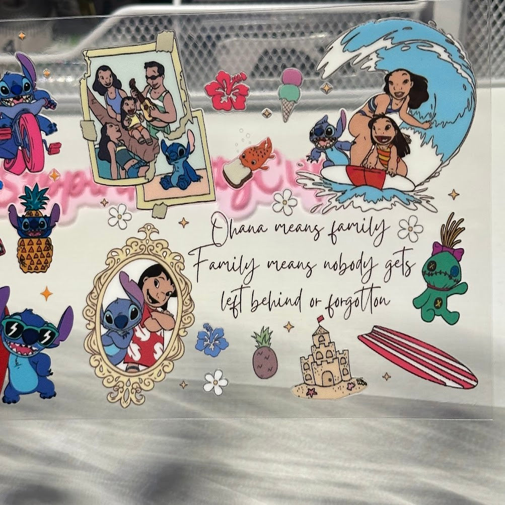 Stitch Ohana means family