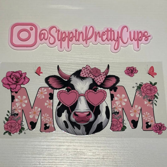 Pink Cow Mom