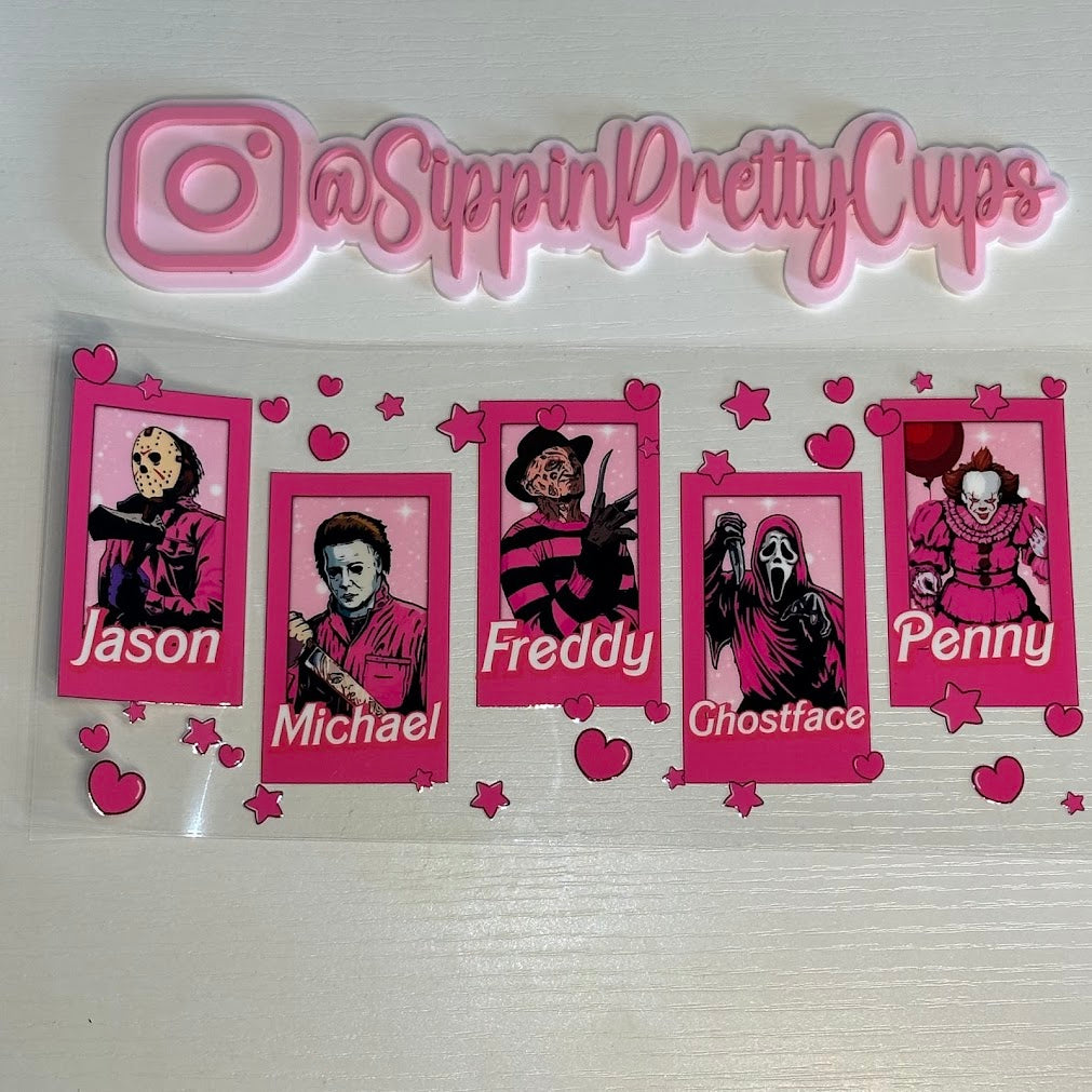 Halloween Characters / Girly COMES WITH LID WRAP