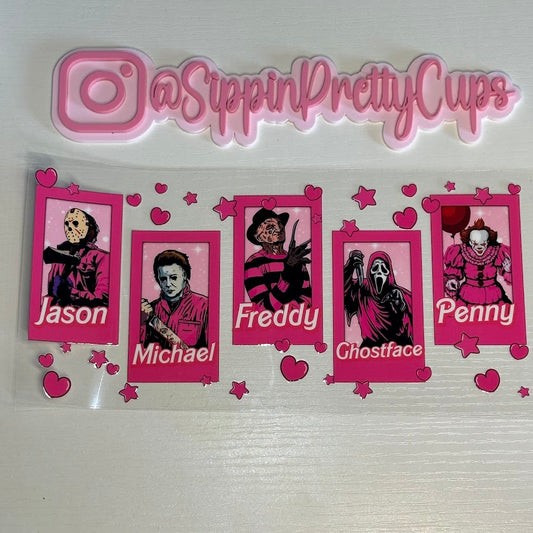 Halloween Characters / Girly COMES WITH LID WRAP