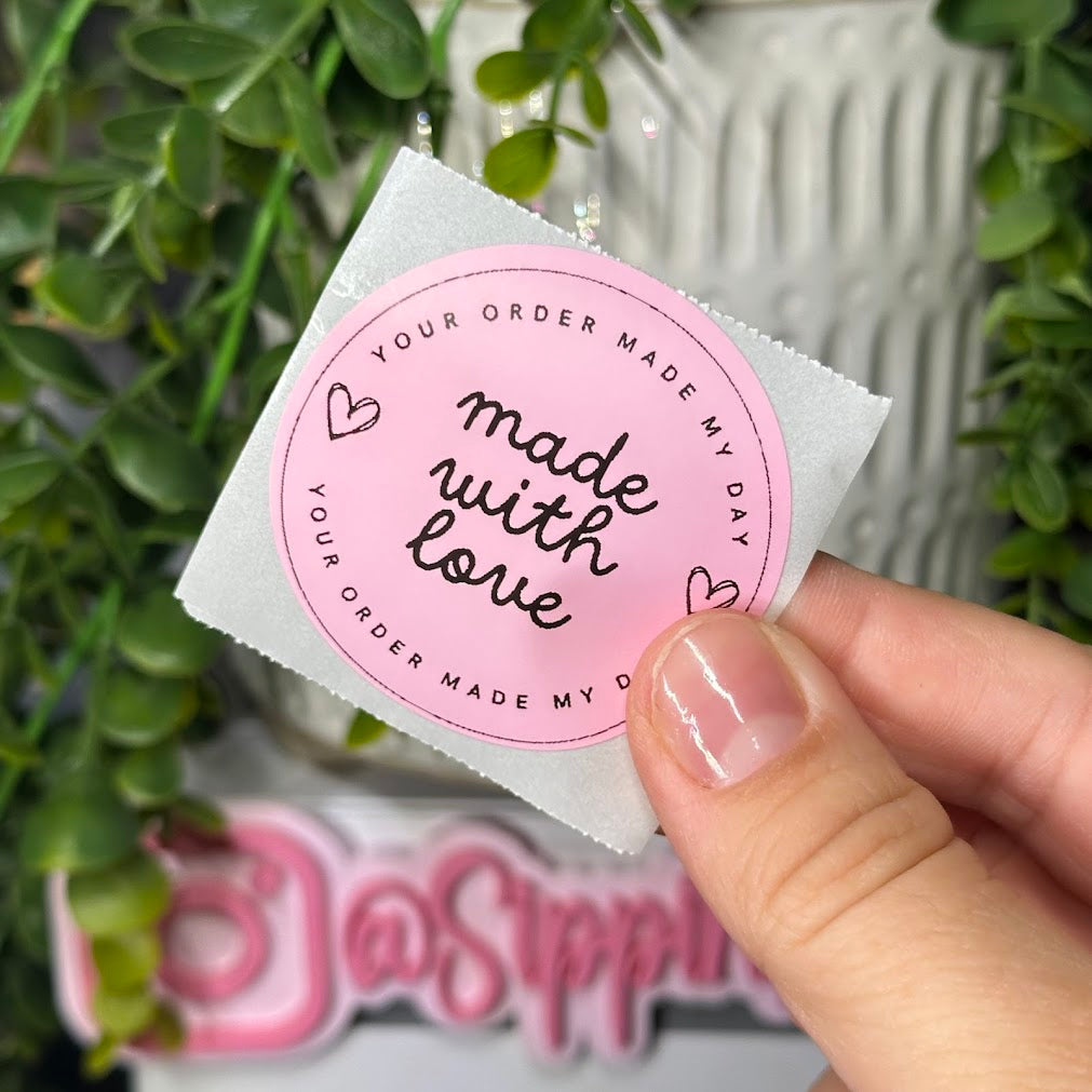 Made with Love your order made my day