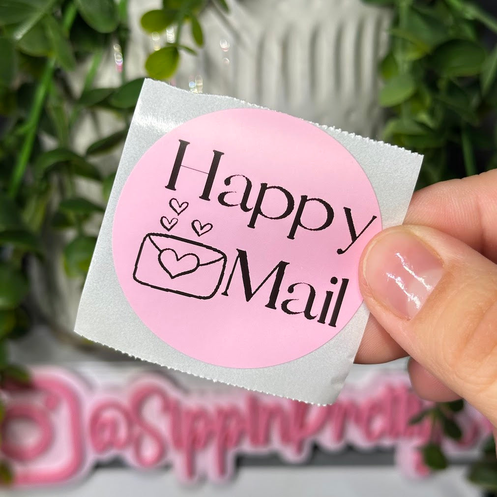 Happy Mail Envelope hearts
