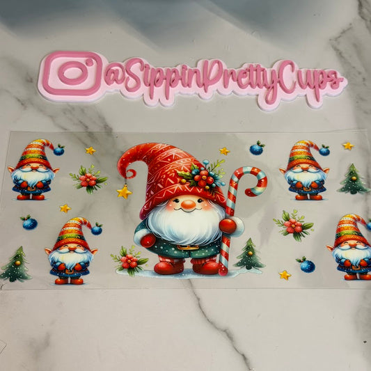 Christmas /  Gnome Candy Cane