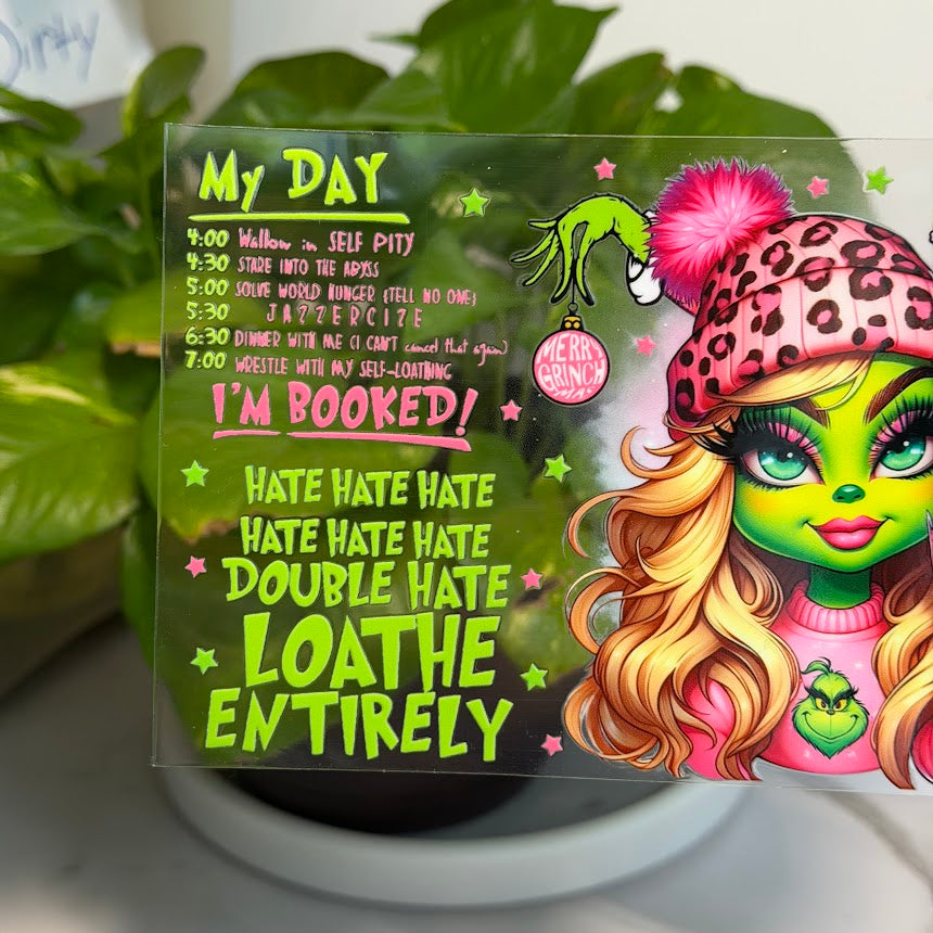 Christmas /  Mama Grinch Schedule Cup of Eff Off
