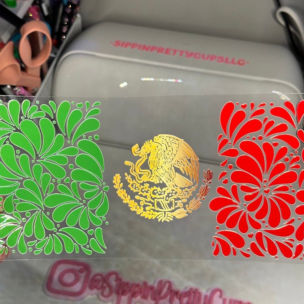 Mexican Flag Talavera