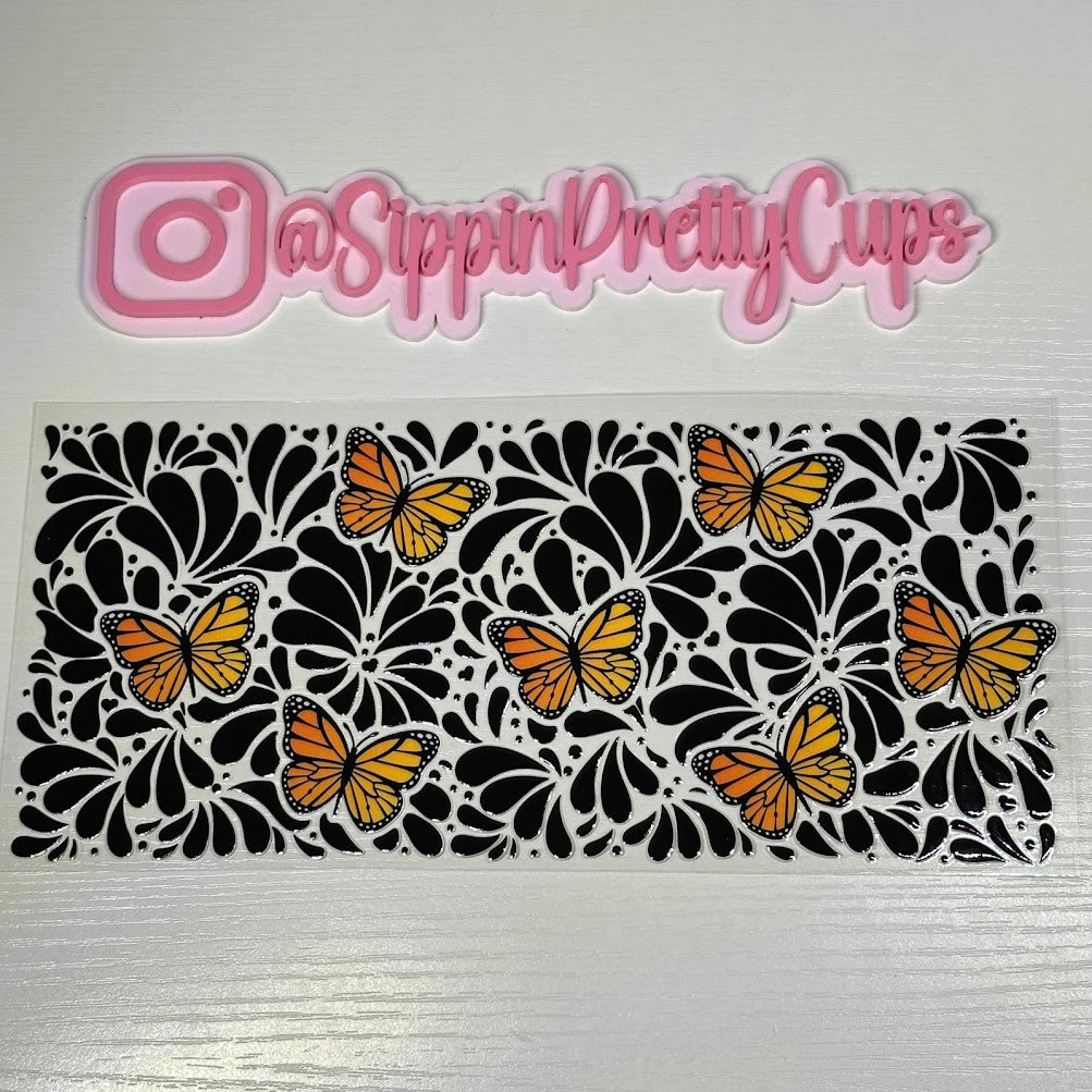 Black Talavera butterflies