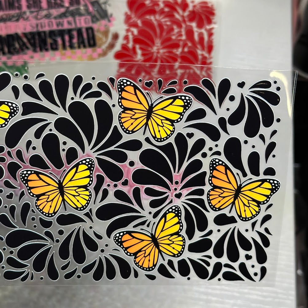 Black Talavera butterflies