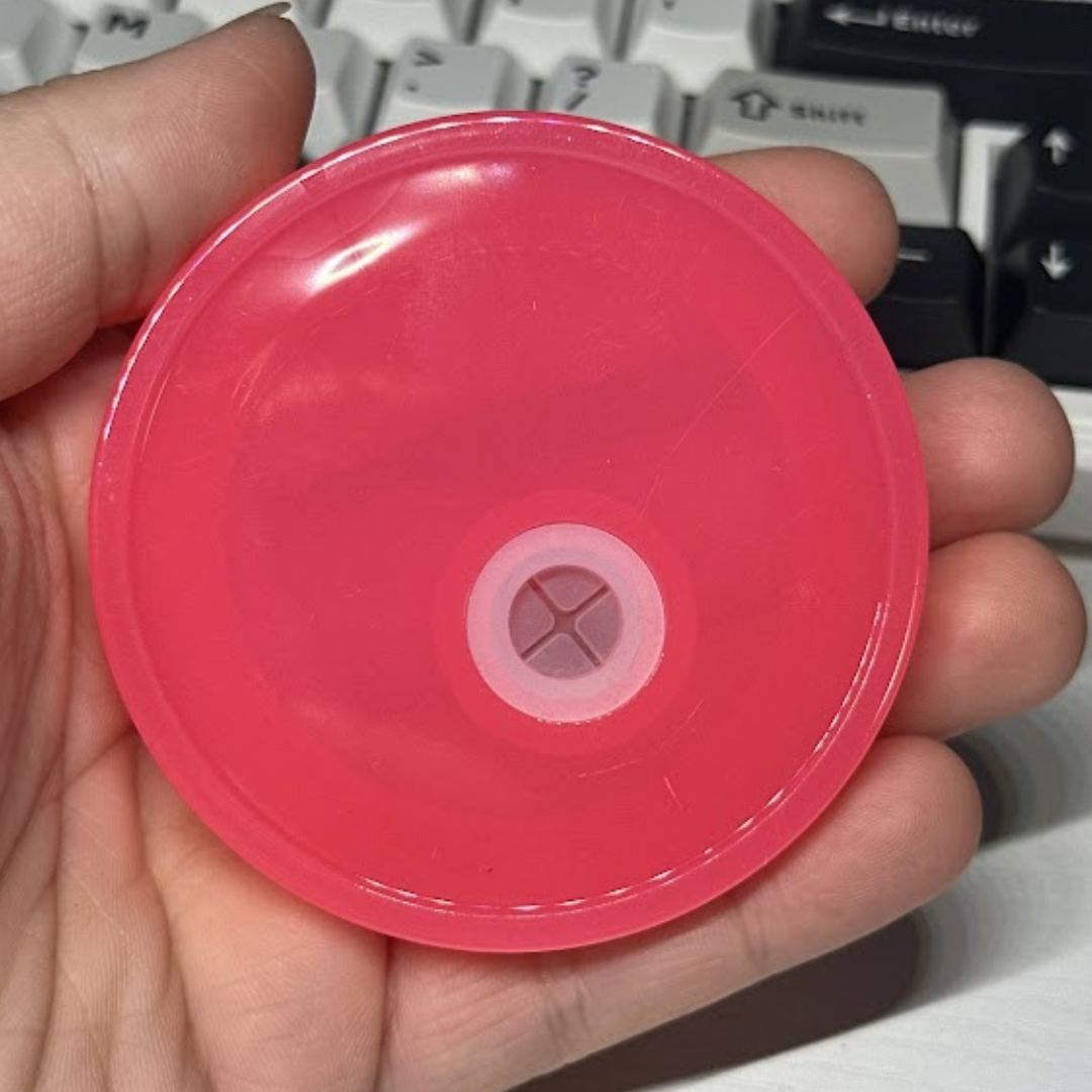 16oz Libby Cup Fuchsia Acrylic lid