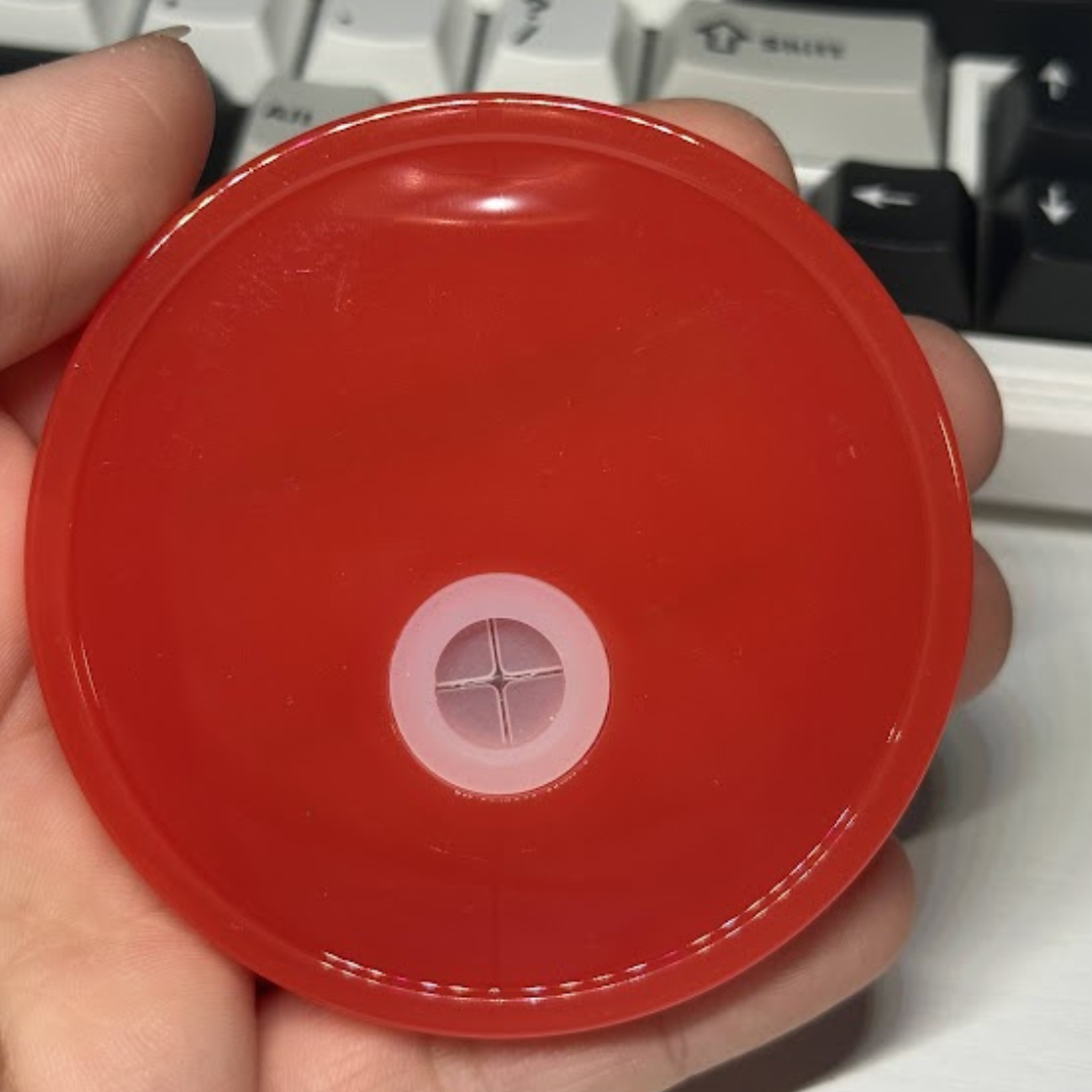 16oz Libby Cup Red Acrylic lid